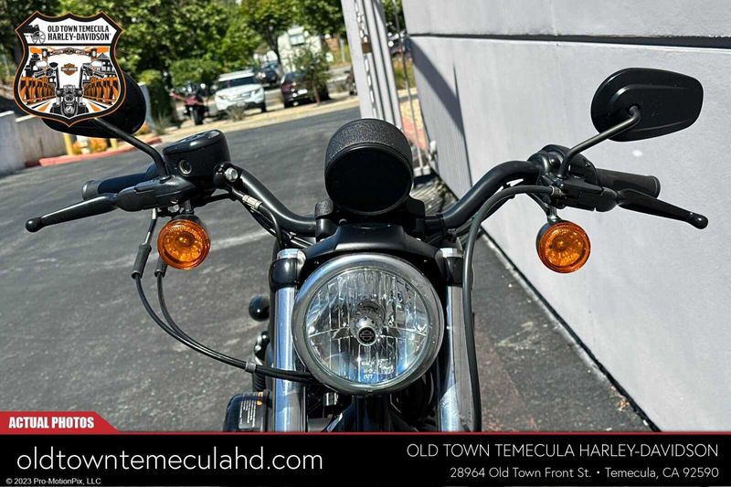 2022 Harley-Davidson Sportster in a BLACK DENIM exterior color. BMW Motorcycles of Temecula – Southern California (951) 506-6903 bmwmotorcyclesoftemecula.com 