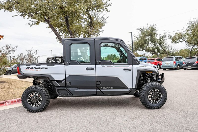 2025 Polaris RANGER CREW XD 1500 NORTHSTAR EDITION ULTIMATE GHOST WHITE METALLIC SMOKE Image 20