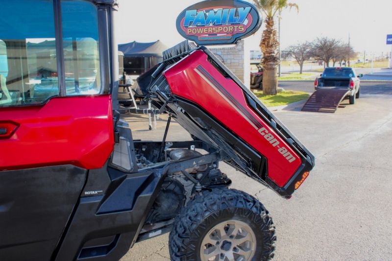 2024 Can-Am DEFENDER MAX LIMITED HD10 FIERY REDImage 10