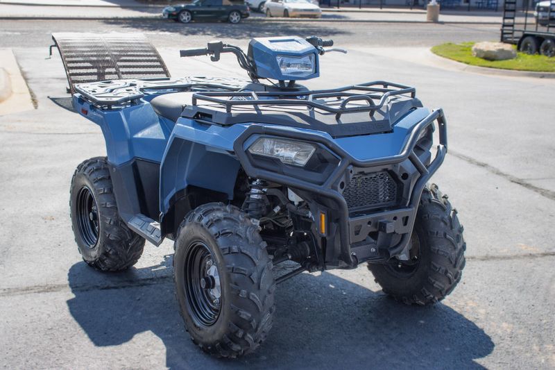 USED 2021 POLARIS SPORTSMAN 450 HO UTILITY Image 1