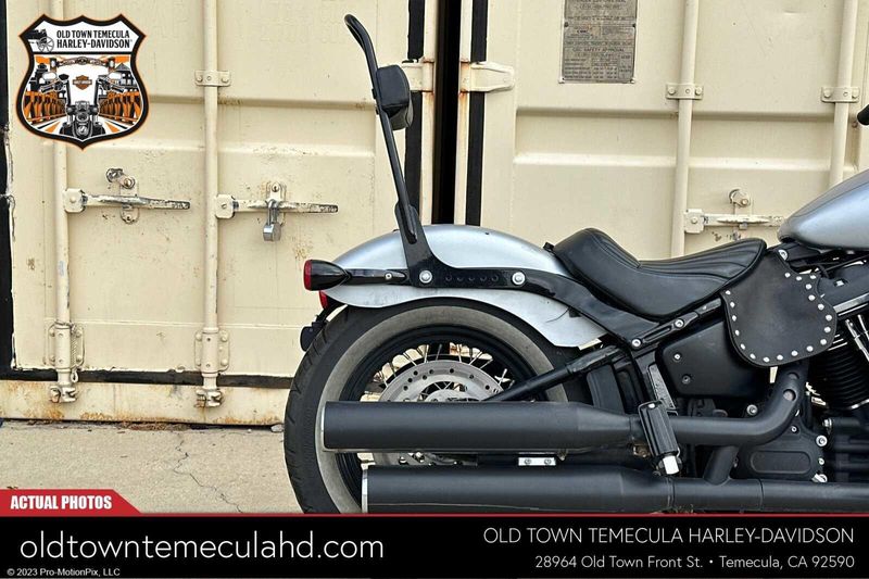 2020 Harley-Davidson Softail in a BRACUDA SLV DNM W/PINSTRIPE exterior color. BMW Motorcycles of Temecula – Southern California (951) 506-6903 bmwmotorcyclesoftemecula.com 