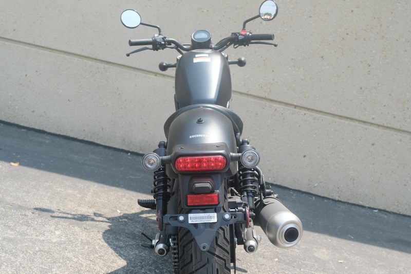 2025 Honda REBEL 500 ABS MATTE BLACK METALLIC Image 4