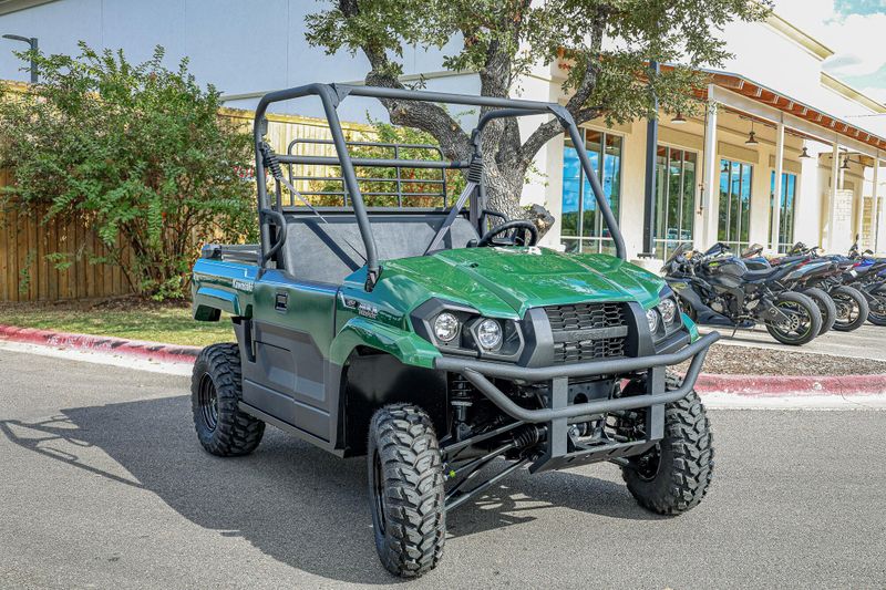 2025 KAWASAKI MULE PROMX EPS  TIMBERLINE GREEN in a TIMBERLINE GREEN exterior color. Family PowerSports (877) 886-1997 familypowersports.com 