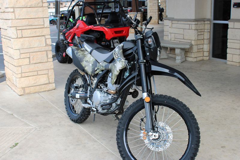New 2026 Kawasaki KLX300 CYPHER CAMO BEIGE AND EBONY Image 5
