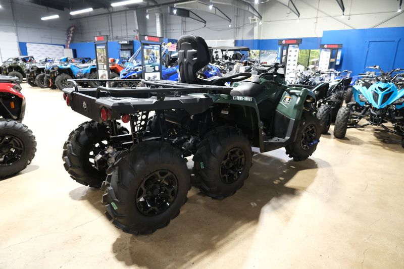 2024 Can-Am OUTLANDER MAX 6X6 DPS 450 TUNDRA GREENImage 3