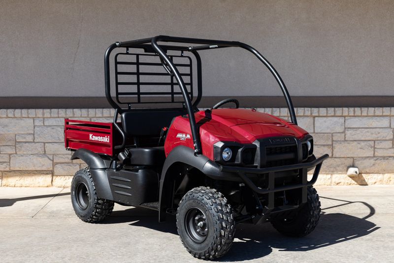 2024 KAWASAKI Mule SX 4x4 in a RED exterior color. Family PowerSports (877) 886-1997 familypowersports.com 
