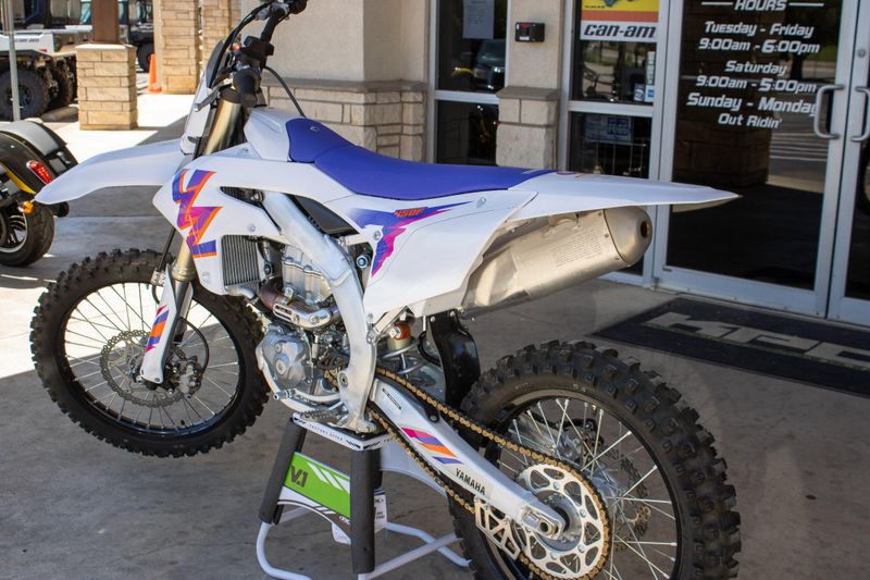 USED 2024 YAMAHA YZ450F 50TH ANNIVERSARY EDITION Image 9