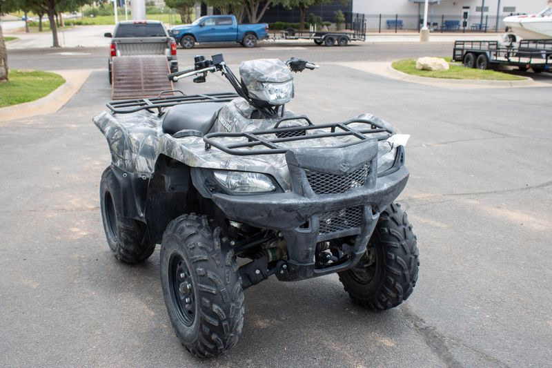 USED 2015 SUZUKI KINGQUAD 750AXI POWER STEERING CAMO Image 1
