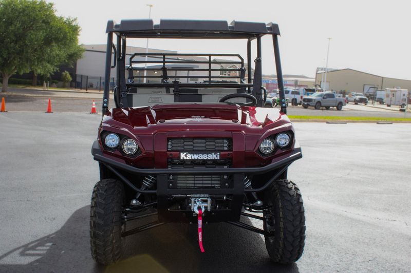 2026 Kawasaki MULE PROFXT 1000 LE PLATINUM RANCH EDITION METALLIC DEEP RED Image 2