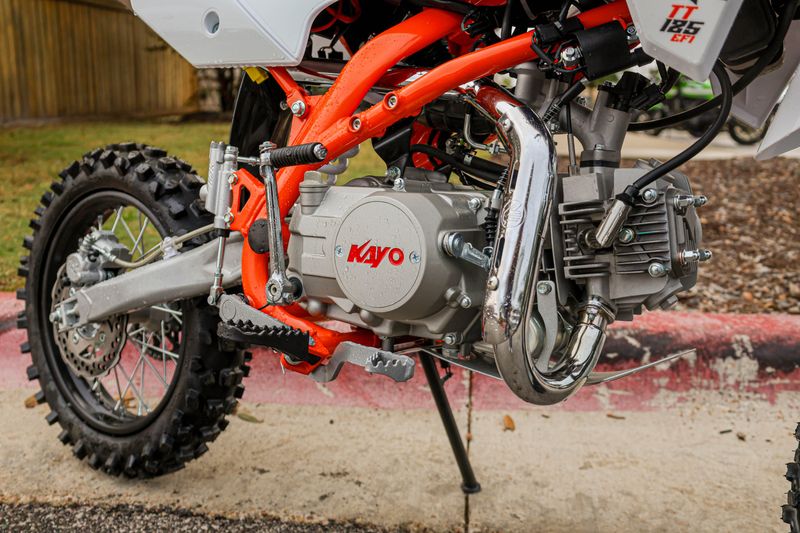 NEW 2025 KAYO TT 125 EFI  in a WHITE exterior color. Family PowerSports (877) 886-1997 familypowersports.com 
