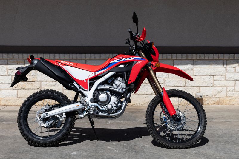 2024 HONDA CRF300L ABS RED in a RED exterior color. Family PowerSports (877) 886-1997 familypowersports.com 