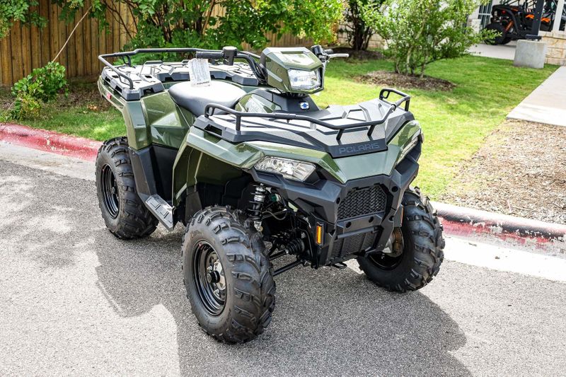 2025 Polaris SPORTSMAN 450 HO EPS SAGE GREEN Image 3