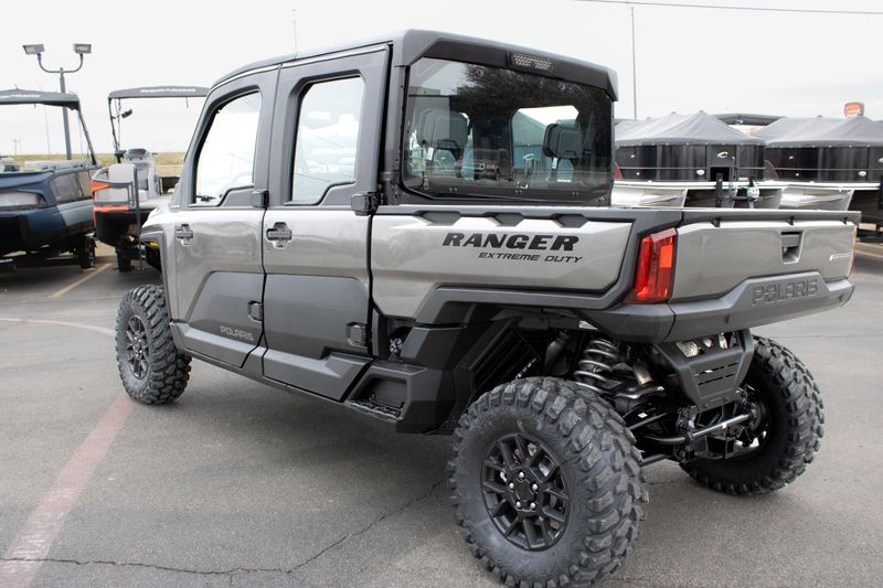 2025 Polaris RANGER CREW XD 1500 NORTHSTAR EDITION ULTIMATE TITANIUM METALLIC GLOSSImage 12