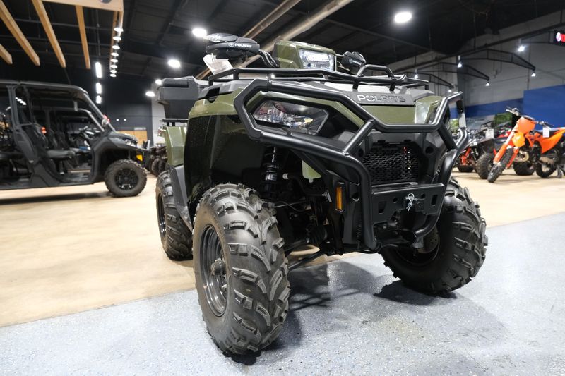 2025 Polaris SPORTSMAN 450 HO UTILITY SAGE GREENImage 15