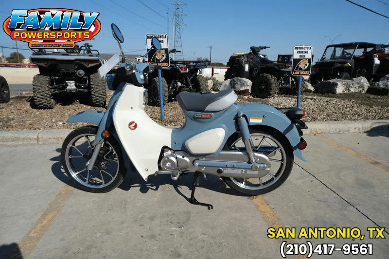 2024 Honda SUPER CUB 125 ABS PEARL GRAYImage 1