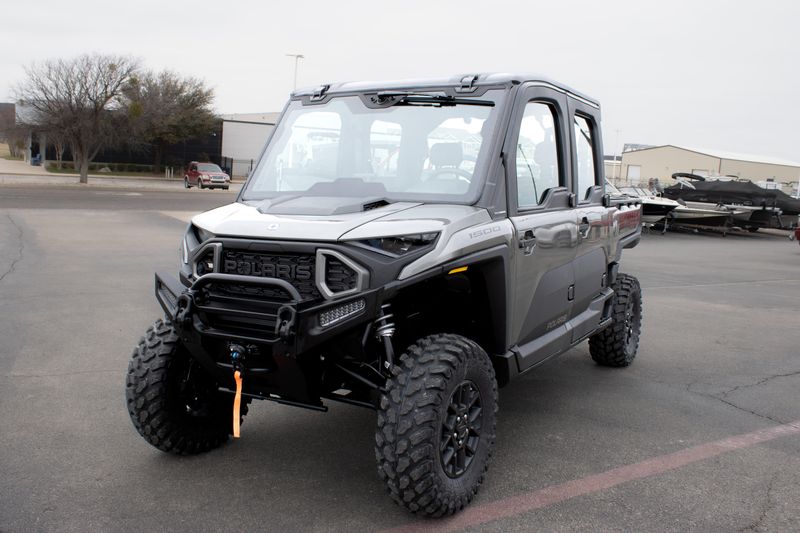 2025 Polaris RANGER CREW XD 1500 NORTHSTAR EDITION ULTIMATE TITANIUM METALLIC GLOSSImage 11