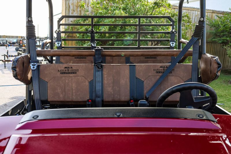 New 2026 Kawasaki MULE PROFXT 1000 LE PLATINUM RANCH EDITION  METALLIC DEEP RED Image 27