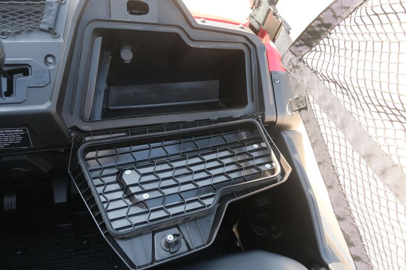 NEW 2026 HONDA PIONEER 700 DELUXE  in a HERO RED exterior color. Family PowerSports (877) 886-1997 familypowersports.com