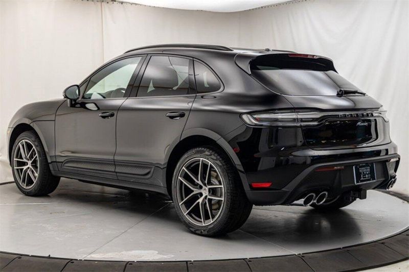 2024 Porsche Macan  in a Black exterior color and Blackinterior. Lotus Manhattan 347-395-5714 lotusmanhattan.com 