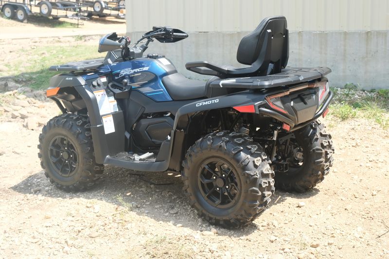 2025 CFMOTO CFORCE 600 TOURING TWILIGHT BLUE Image 4