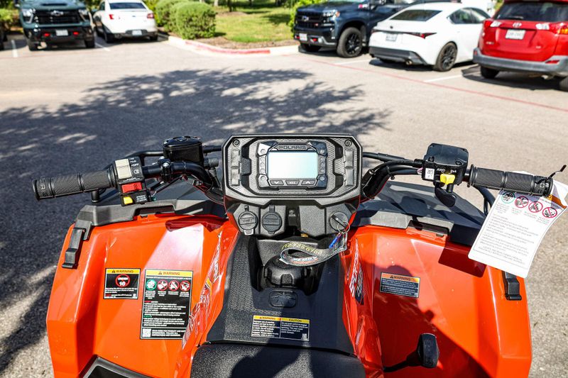 New 2025 Polaris SPORTSMAN 450 HO EPS  ORANGE RUST Image 34