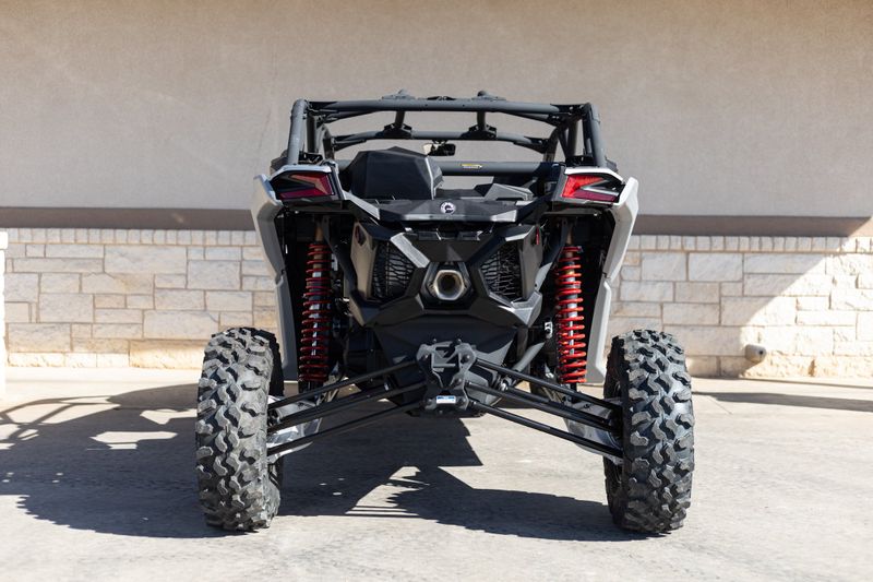 2024 Can-Am MAVERICK X3 MAX DS TURBO FIERY RED AND HYPER SILVERImage 4