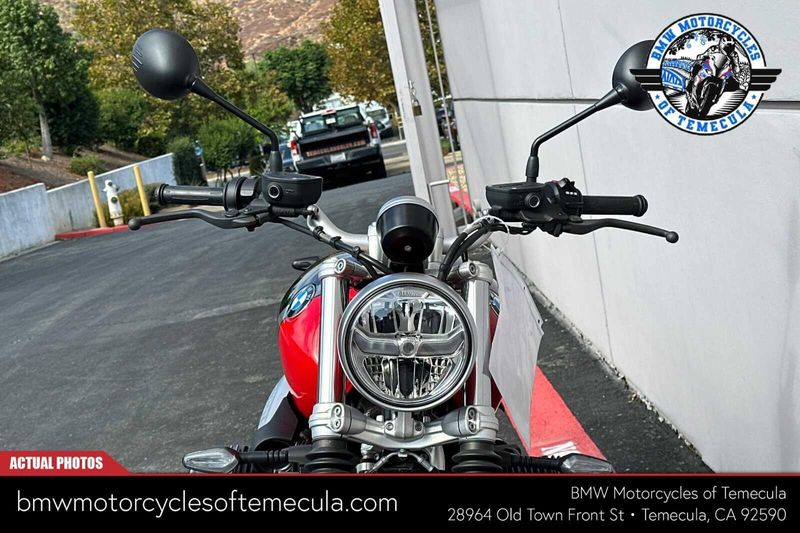 2022 BMW R NINET SCRAMBLER  in a OPTION 719 BLACK STORM METALLIC AND RACING RED exterior color. BMW Motorcycles of Temecula – Southern California (951) 506-6903 bmwmotorcyclesoftemecula.com 