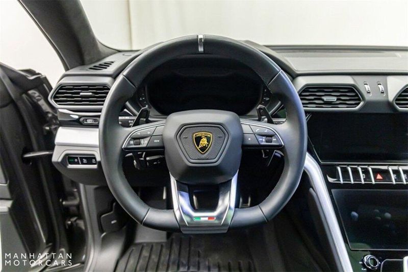 2022 Lamborghini Urus  in a Grigio Keres Metallic exterior color and Nero Adeinterior. Lotus Manhattan 347-395-5714 lotusmanhattan.com 