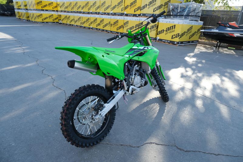 2025 Kawasaki KX112 LIME GREENImage 6