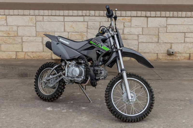 2024 KAWASAKI KLX 110R L in a GRAY exterior color. Family PowerSports (877) 886-1997 familypowersports.com 