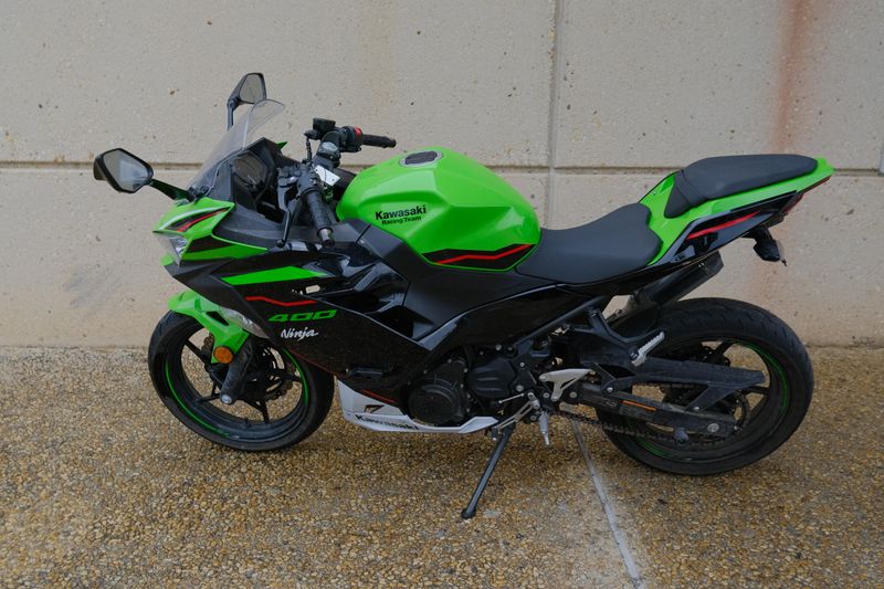 2022 Kawasaki NINJA 400 ABS GREEN AND BLACK KRT Image 19