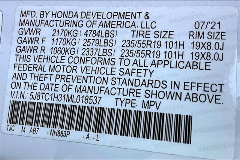 2021 Acura RDX BaseImage 33