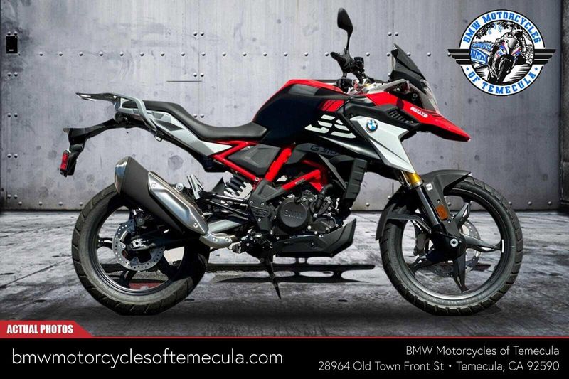 2024 BMW G 310 GS in a RACING RED exterior color. BMW Motorcycles of Temecula – Southern California (951) 506-6903 bmwmotorcyclesoftemecula.com 