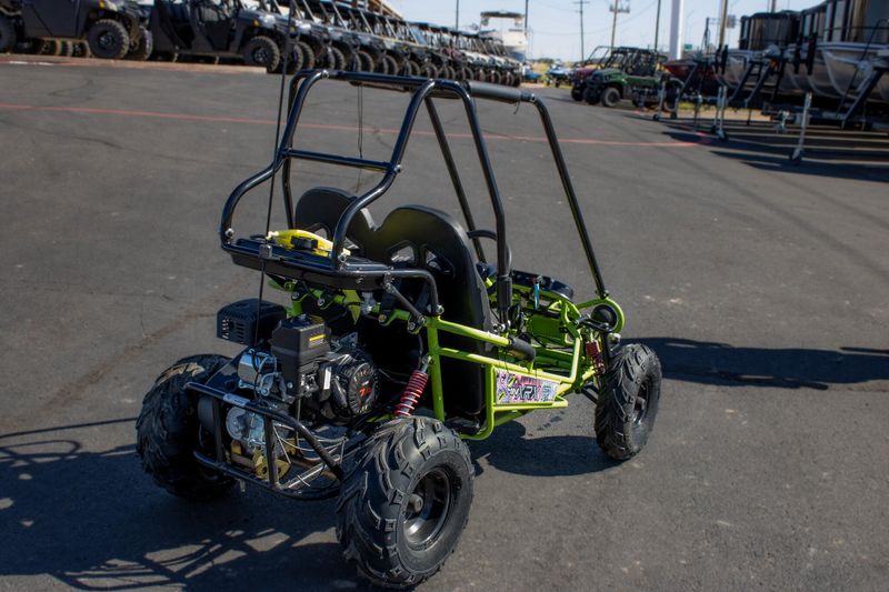 2024 TRAILMASTER MINI XRXR GREEN  in a GREEN exterior color. Family PowerSports (877) 886-1997 familypowersports.com