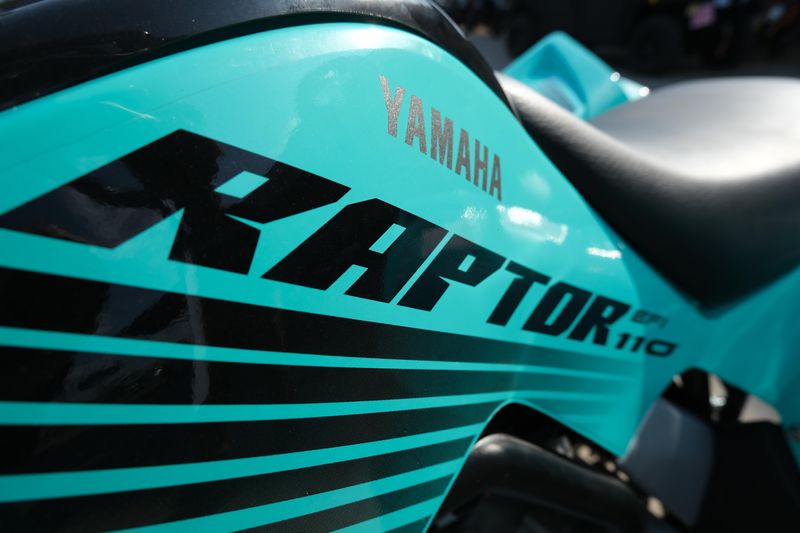 New 2025 Yamaha RAPTOR 110 TEAL Image 14