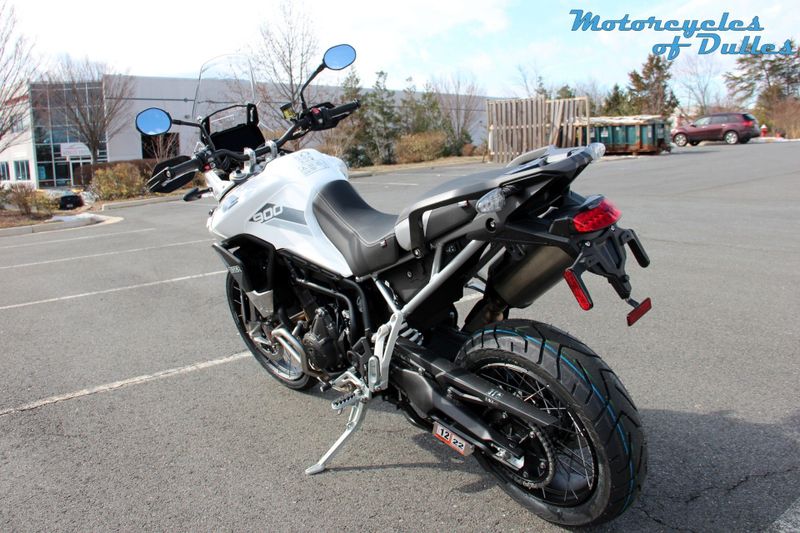 2023 Triumph Tiger 900 Rally Pro  in a Pure White exterior color. Motorcycles of Dulles 571.934.4450 motorcyclesofdulles.com 