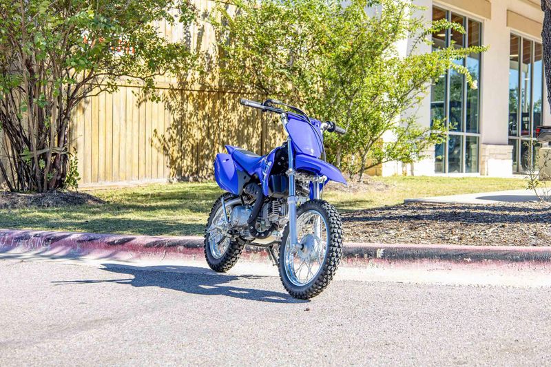 NEW 2026 YAMAHA TTR110E  in a TEAM YAMAHA BLUE exterior color. Family PowerSports (877) 886-1997 familypowersports.com 