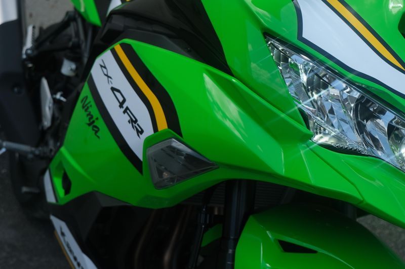2025 Kawasaki NINJA ZX4RR ABS KRT EDITION ABS LIME GREEN AND EBONY AND PEARL BLIZZARD WHITE Image 22