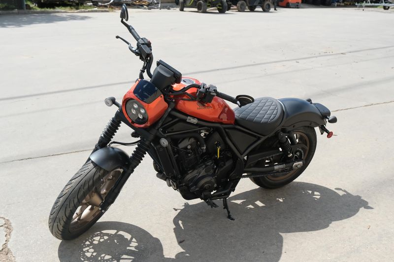2025 Honda REBEL 1100 DCT SE FLARE ORANGE METALLIC Image 8
