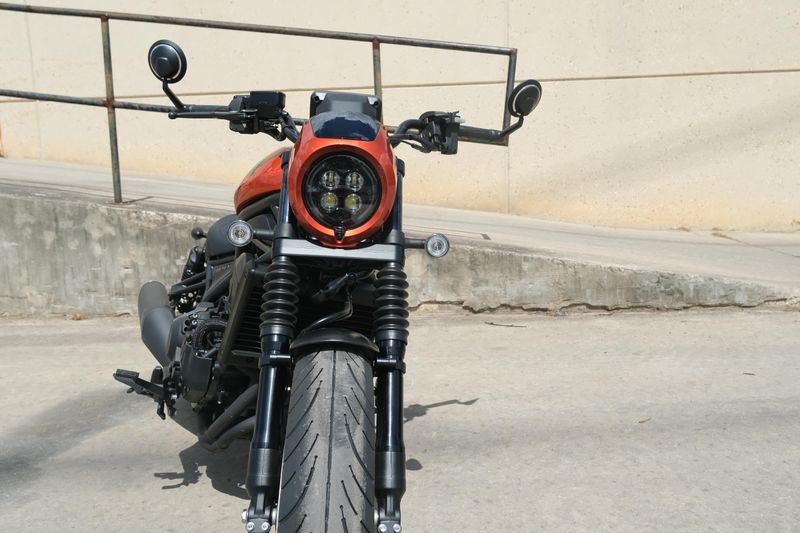 2025 Honda REBEL 1100 DCT SE FLARE ORANGE METALLIC Image 11
