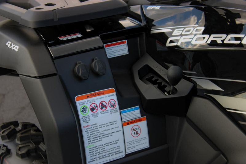 2025 CFMOTO CFORCE 600 NEBULA BLACK Image 16