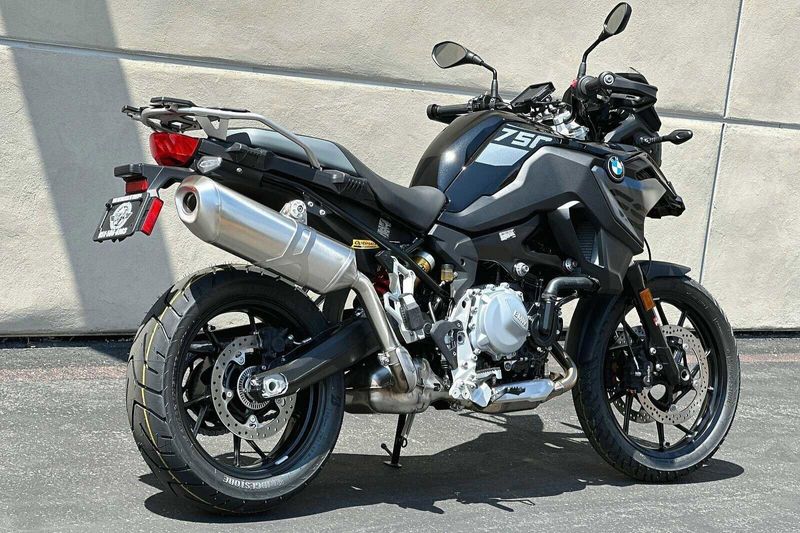 2023 BMW F 750 GS in a BLACK STORM METALLIC 2 exterior color. BMW Motorcycles of Temecula – Southern California 951-395-0675 bmwmotorcyclesoftemecula.com 