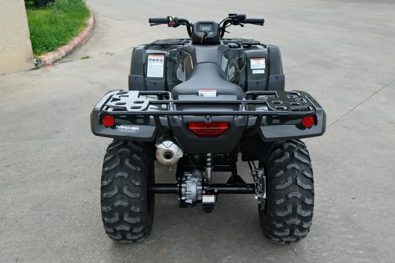 2025 Honda RANCHER 4X4 BLACK FOREST GREEN Image 4