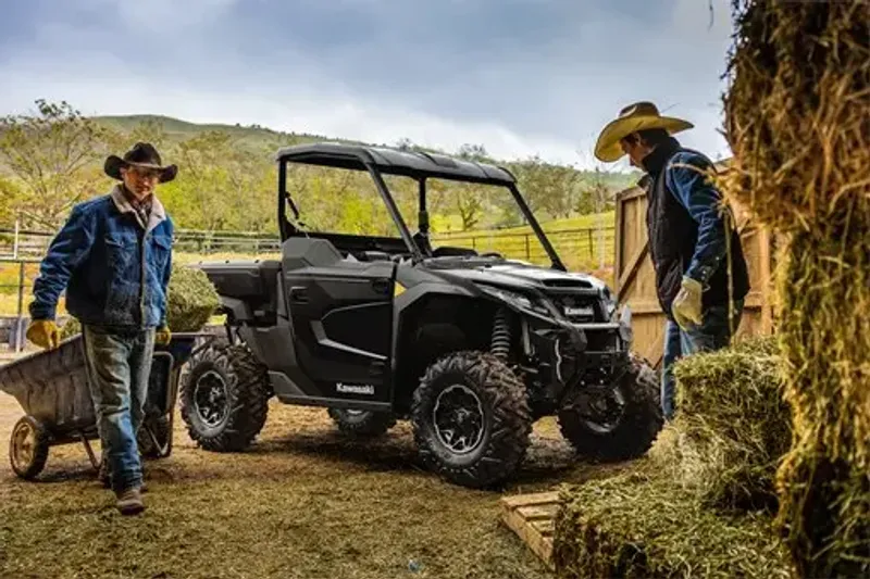 New 2026 Kawasaki RIDGE PLATINUM RANCH EDITION HVAC 
