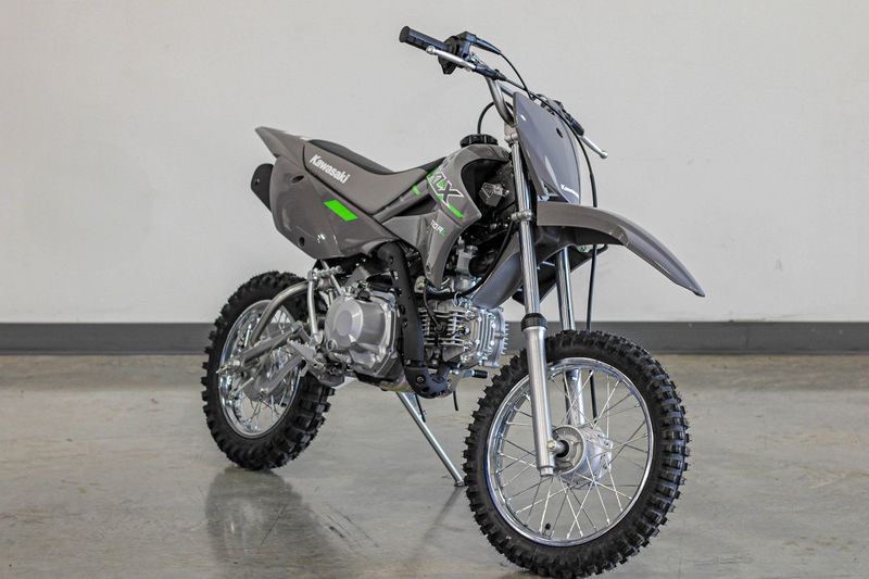 2025 Kawasaki KLX110R BATTLE GRAYImage 1