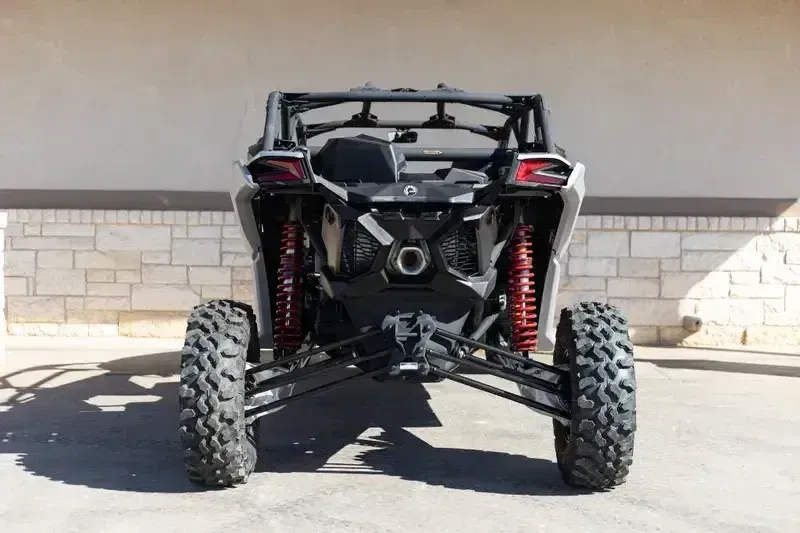 2025 Can-Am MAVERICK X3 MAX X RS TURBO RR FIERY RED AND HYPER SILVERImage 5