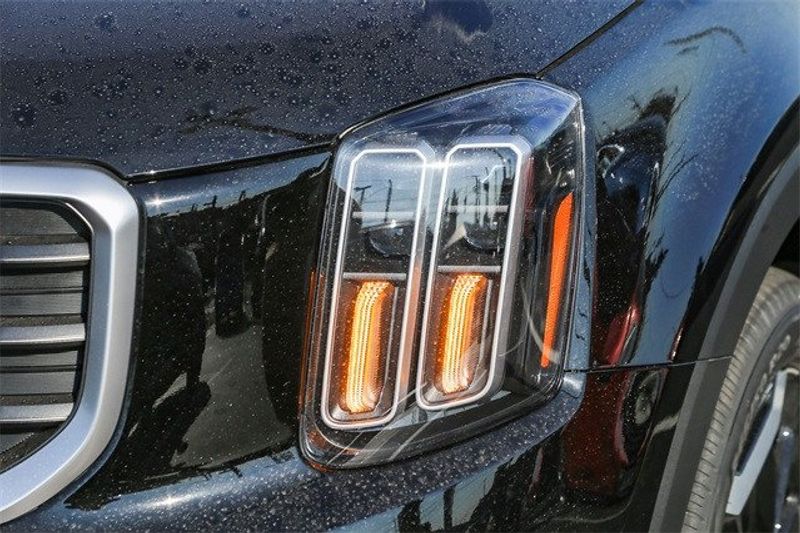 2024 Kia Telluride S in a Ebony Black exterior color and Blackinterior. BEACH BLVD OF CARS beachblvdofcars.com 