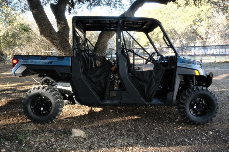 2025 Polaris RANGER CREW XP 1000 PREMIUM BLUE SLATE METALLIC SMOKEImage 3