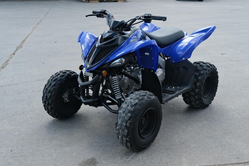 New 2025 Yamaha RAPTOR 110 TEAM BLUE Image 7