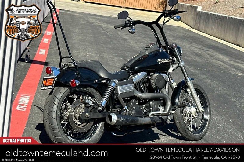 2012 Harley-Davidson Dyna Glide in a Black exterior color. BMW Motorcycles of Temecula – Southern California (951) 506-6903 bmwmotorcyclesoftemecula.com 